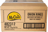 Mccain - Onion Ring Beefeater Battered 1/2 Mccain - Onion Ring Beefeater Battered 1/2