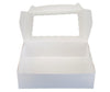 EB - 14 x 10 x 4 - 12 Cupcake Box with Window - White - 5284A
