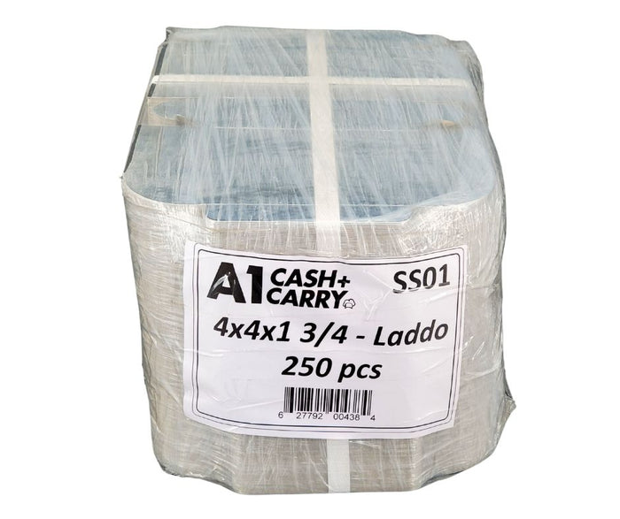 Sweet Box - Silver - 4 PC Ladoo - 4