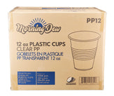 Morning Dew - 12oz Translucent Cups - PP12 - Plastic Morning Dew - 12oz Translucent Cups - PP12 - Plastic
