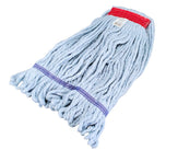 Spartano - 20oz Blue Synthetic Loop-End Mop Head - 3091 Spartano - 20oz Blue Synthetic Loop-End Mop Head - 3091