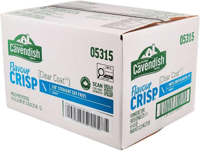 Cavendish - French Fries - Clear Coat - 3/8 - 05315