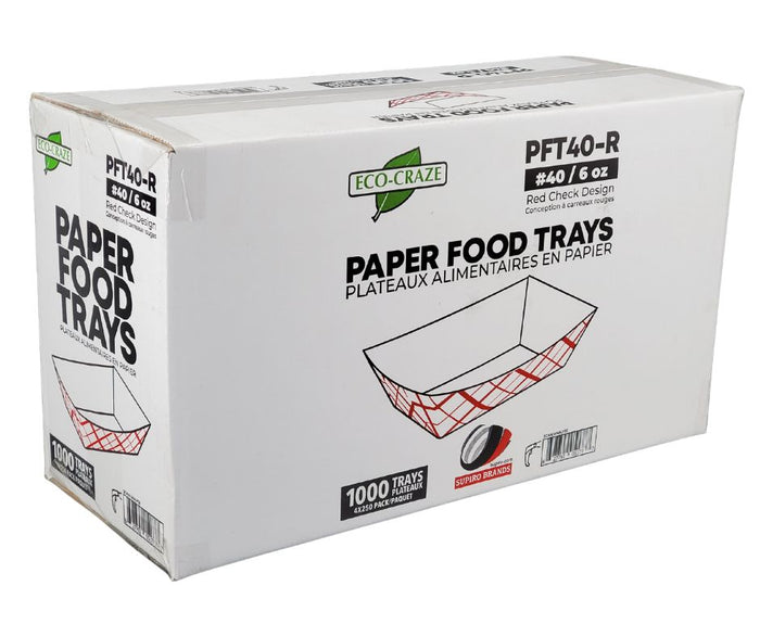 Eco-Craze - Food Trays - 6oz