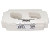 EB - 8 x 4 x 4 - 2 Cupcake Insert - White - 5280I EB - 8 x 4 x 4 - 2 Cupcake Insert - White - 5280I