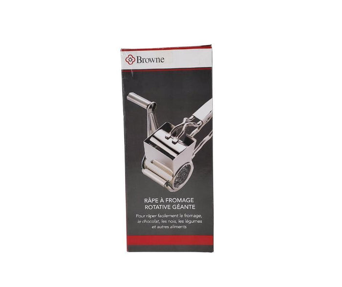 Browne - Jumbo Rotary Cheese Grater - Stainless Steel