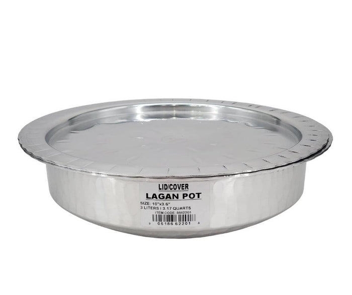 Lagan Pot - Polished Aluminum 10