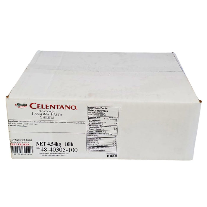 CLR - Celentano - Pasta Sheets - 4oz - 40ct