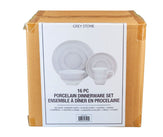 S&CO - Dinnerware Set - Grey Stone (16 PCS) S&CO - Dinnerware Set - Grey Stone (16 PCS)