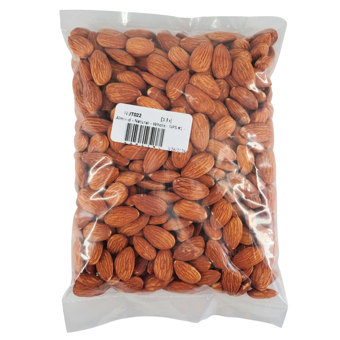 Almond - Natural - Whole - NPS #1 - 23-25