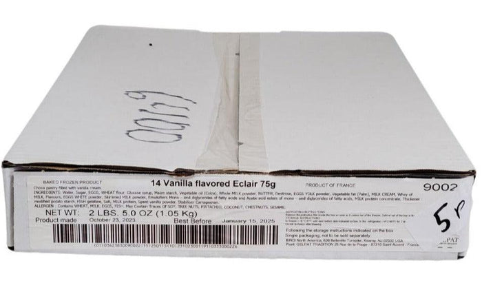 CLR - Gelpat - Vanilla Eclair - Choux Pastry Filled with Chocolate Cream