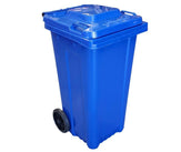 XC - 120L Blue Plastic Recycle Container w/Lid XC - 120L Blue Plastic Recycle Container w/Lid