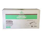 Eco-Craze - Wooden Fork - Individually Paper Wrapped Eco-Craze - Wooden Fork - Individually Paper Wrapped