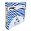 Value+ - Checkered Sheets - Blue - 14