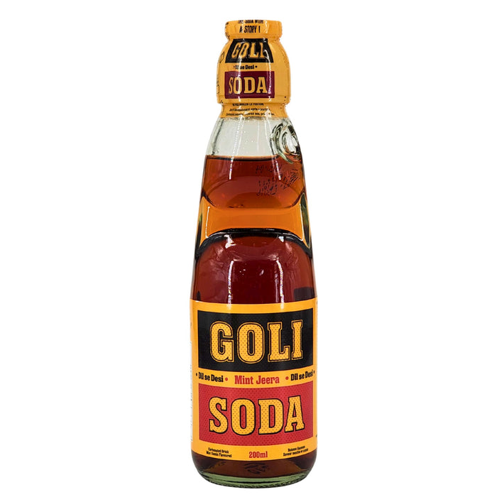 Goli Soda - Mint Jeera - Carbonated - Glass Bottle