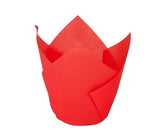 Decora - Muffin Cups - Tulip - Red Decora - Muffin Cups - Tulip - Red