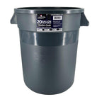 Spartano - Trash Can - 20 Gallon - Grey - 5202 Spartano - Trash Can - 20 Gallon - Grey - 5202
