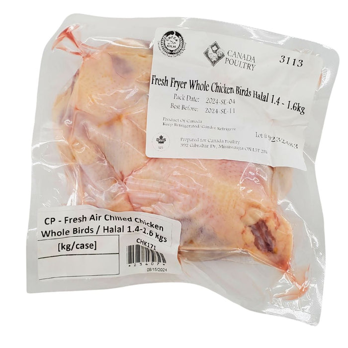 Fresh - CP Premium - Air Chilled - Whole Chickens - Halal
