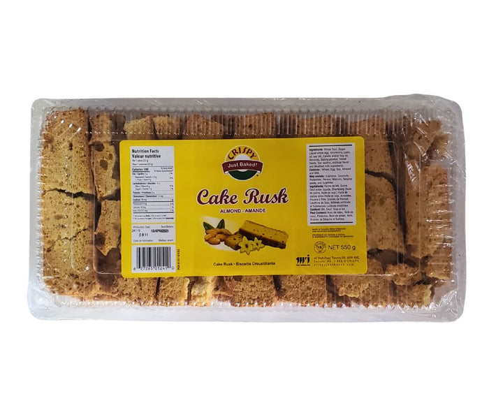 Crispy - Cake Rusk - Almond