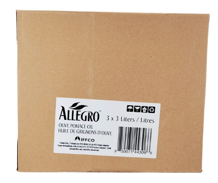 Allegro - Pomace Olive Oil - 3 Lt
