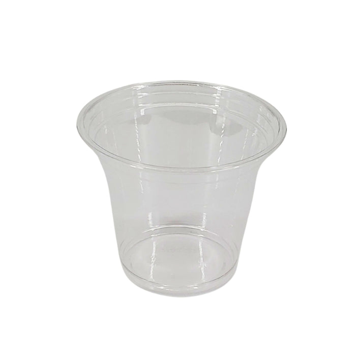 Morning Dew - 9oz Clear Pet Cup SQUAT - 92mm