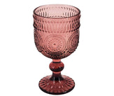Hobnail Wine Glass 250ml - Pink - XR834 Hobnail Wine Glass 250ml - Pink - XR834