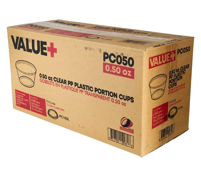 Value+ - 0.5oz PP Portion Cup