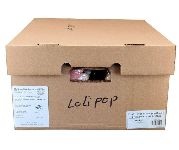 Fresh Hand Slaughter Chicken - Lolipop Drums - Halal