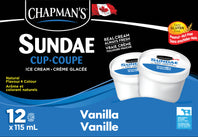 Chapman's - Thermal Cups Ice Cream - Vanilla Chapman's - Thermal Cups Ice Cream - Vanilla