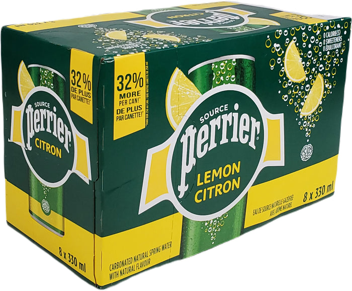 Perrier - Water - Lemon - Slim Cans