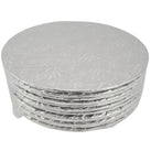 Enjay - Cake Board - Round - Silver - 10x1/4 Enjay - Cake Board - Round - Silver - 10x1/4