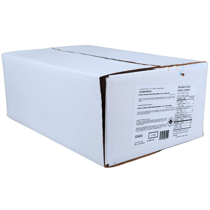 Frozen - Golden Maple - Breaded Chicken Breast Fillet - 93400