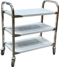 Spartano - Small, 3 Shelf Service Trolley, S/S - 4897 Spartano - Small, 3 Shelf Service Trolley, S/S - 4897