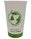 Eco-Craze - 16oz PLA Single Wall Hot Paper Cup - Printed Eco-Craze - 16oz PLA Single Wall Hot Paper Cup - Printed