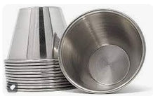 Winco - Sauce Cup SS - 4oz - SCP-40 Winco - Sauce Cup SS - 4oz - SCP-40