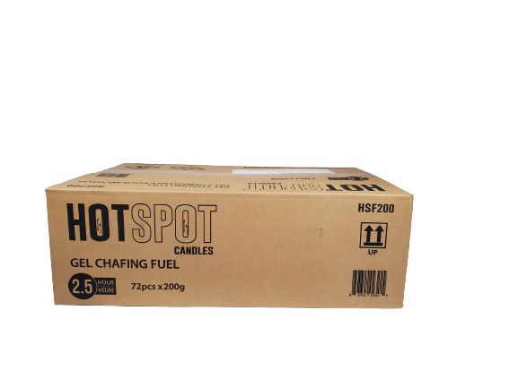 Hot Spot 2.5hr Methanol Gel Chafing Fuel Can 200g