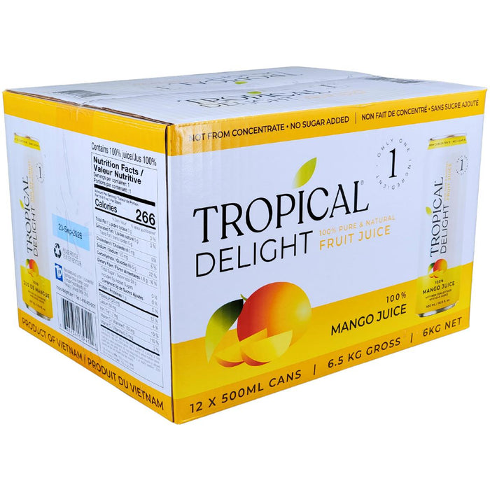 Tropical Delight - Juice - Mango - Cans