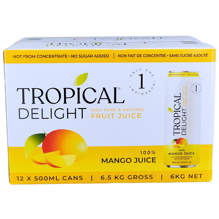 Tropical Delight - Juice - Mango - Cans