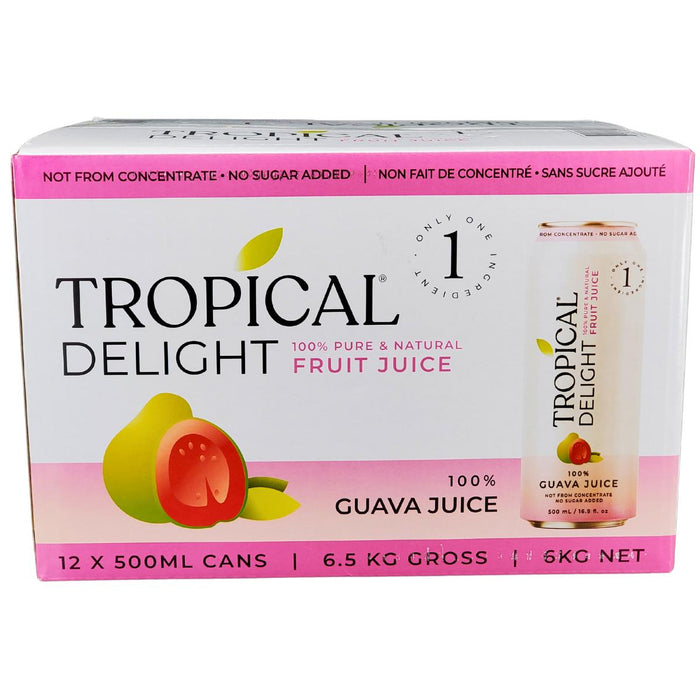 Tropical Delight - Juice - Guava - Cans
