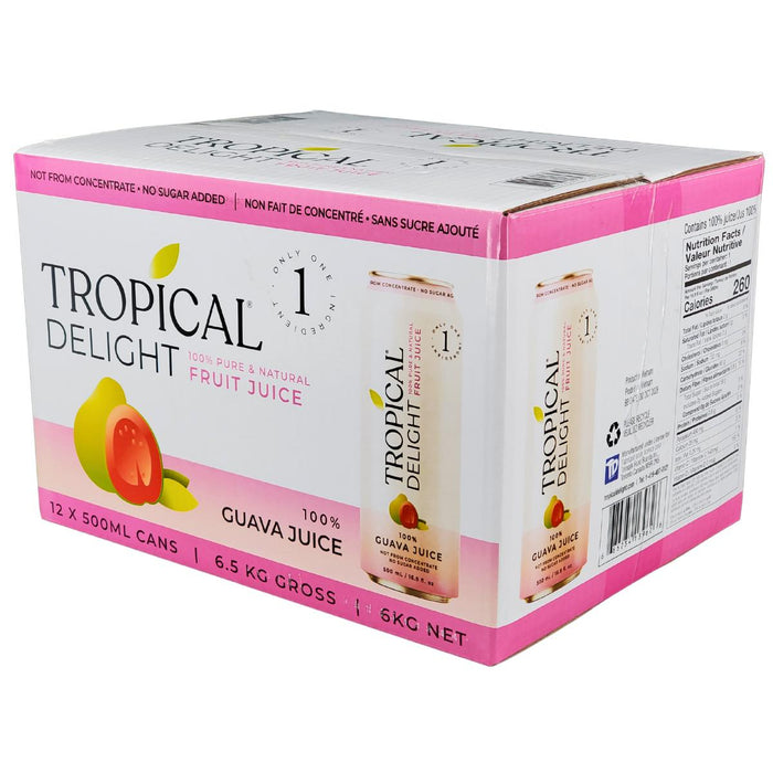 Tropical Delight - Juice - Guava - Cans