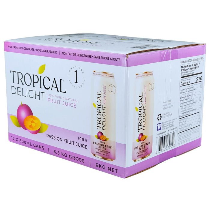 Tropical Delight - Juice - Passionfruit - Cans