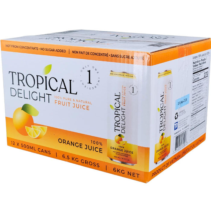 Tropical Delight - Juice - Orange - Cans