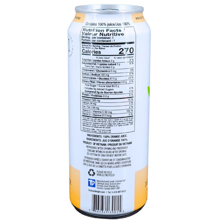 Tropical Delight - Juice - Orange - Cans