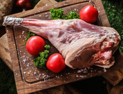 Fresh - New Zealand Spring Lamb - Bone-In Leg - Halal Fresh - New Zealand Spring Lamb - Bone-In Leg - Halal