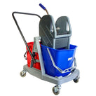 CLR - Spartano - 34L Double Bucket Trolley - 4876 CLR - Spartano - 34L Double Bucket Trolley - 4876