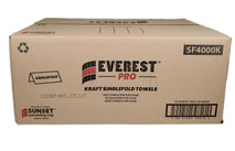 Everest Pro - Paper Hand Towel - Single Fold - Kraft - SF4000K