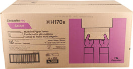 XC - Cascade - Multifold Hand Towel Sheets - White- H170 XC - Cascade - Multifold Hand Towel Sheets - White- H170