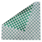 Checkered Sheets - Green - 12 Checkered Sheets - Green - 12