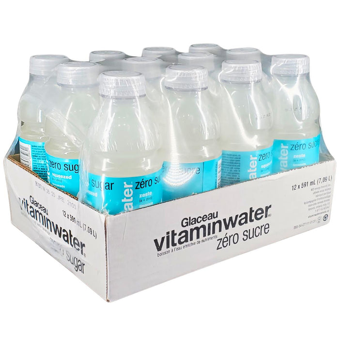Glaceau - Vitamin Water - Zero Sugar Lemonade - Bottles