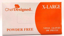 Basic - Vinyl Gloves Exam - Clear - X Large - Powder Free
