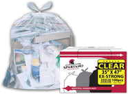 Spartano - Garbage Bags - Ex-Strong - Clear - 35 Spartano - Garbage Bags - Ex-Strong - Clear - 35
